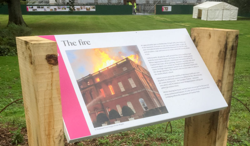Designing the post-fire story of Clandon Park