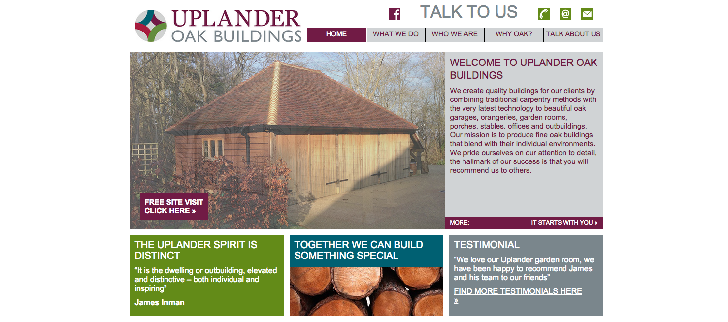 Uplander Website